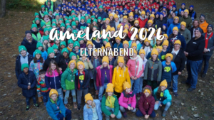 Titelfolie der Elternabend-Präsentation Ameland 2026